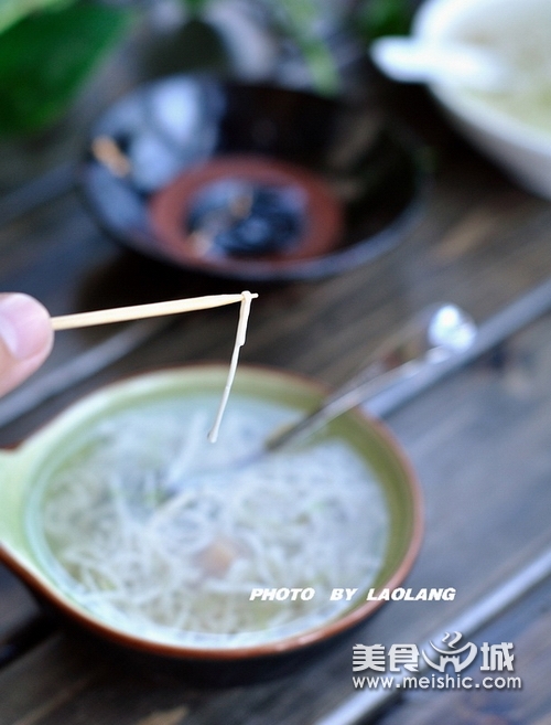 内酯豆腐丝汤的做法