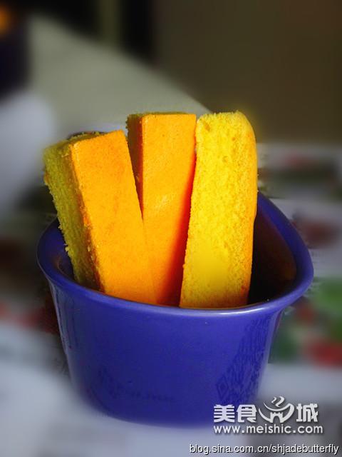 橙香日式棉花蛋糕的做法