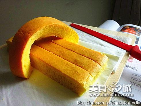 橙香日式棉花蛋糕