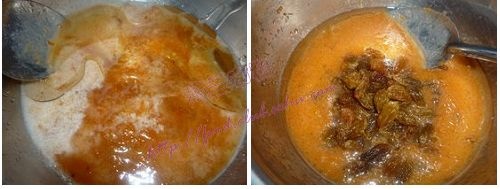 杏酱葡萄干海绵步骤3-4