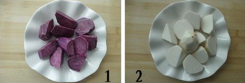 芋圆仙草冻的做法步骤1-2