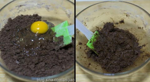 烤巧克力松糕步骤4