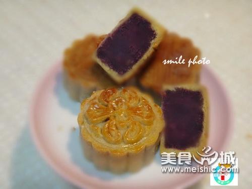 紫薯馅广式月饼