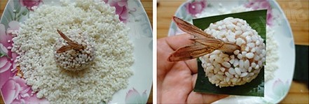粽香糯米虾丸步骤7-8