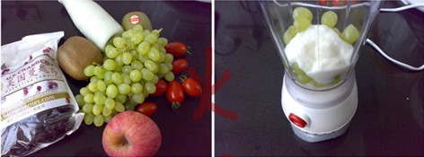蔓越莓水果捞步骤1-2