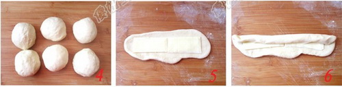 奶酪青酱面包步骤4-6