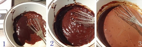 黑巧克力麦芬的做法步骤1-3