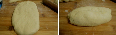 香蕉奶味面包的做法步骤7-8
