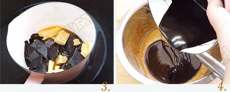 法式经典番薯巧克力蛋糕步骤3-4