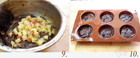 法式经典番薯巧克力蛋糕步骤9-10