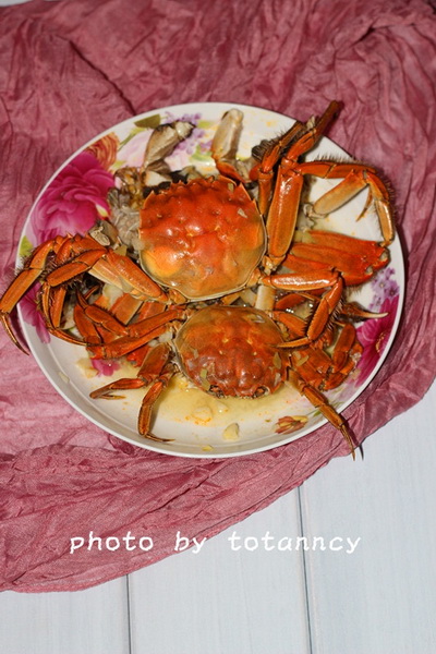 (图)清蒸大闸蟹的家常做法