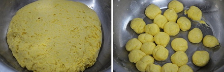 松软玉米面饼的做法步骤9