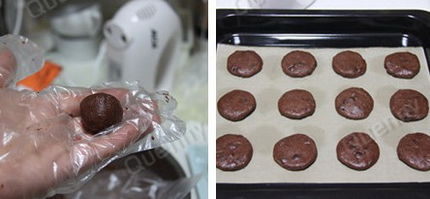 美味巧克力豆饼干的做法步骤6