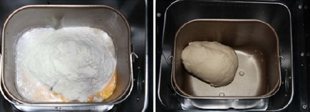 培根沙拉酱面包步骤1-2
