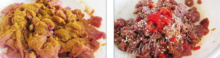 咖喱粉蒸羊肉步骤5-6