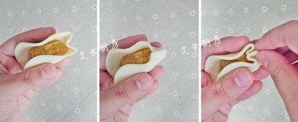 牛肉蒸饺的做法步骤6