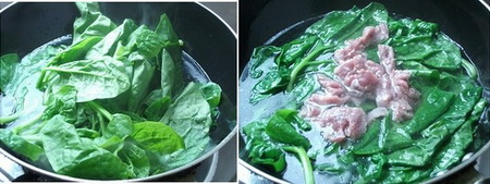 木耳菜瘦肉汤步骤5-6