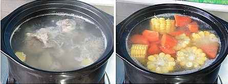 玉米龙骨汤步骤4