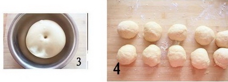香葱培根面包步骤3-4