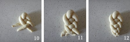 苹果酱绣球面包步骤10-12