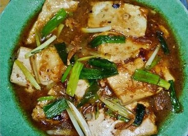 香鱼炖冻豆腐
