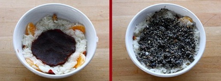 米酒甜汤八宝饭步骤3-4