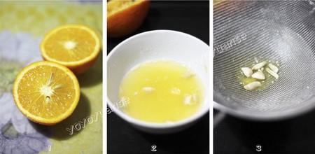 橙汁软糖步骤1