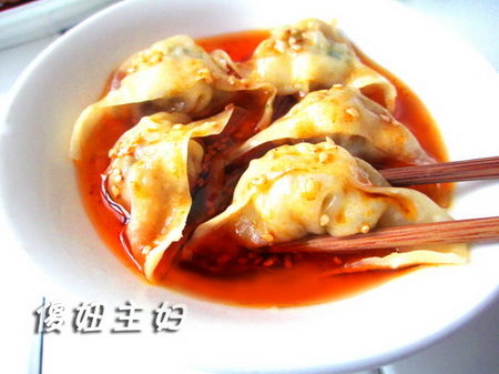 红油香菇鲜虾蒸馄饨的做法