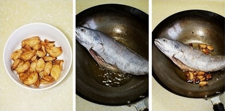 金蒜烧米鱼步骤4-6