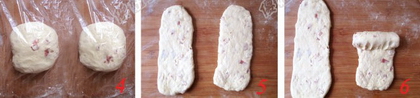 培根奶酪面包的做法步骤4-6