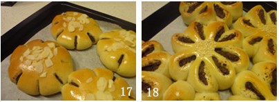 雏菊红豆沙面包步骤14-15