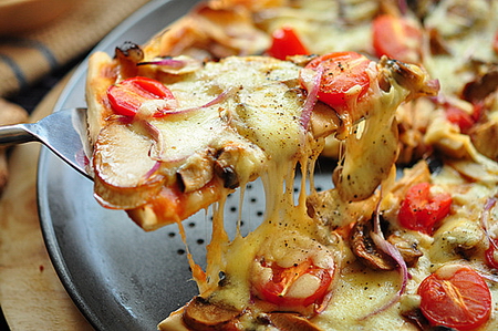 意式脆底素食菌菇披萨的做法