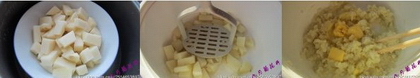 香葱土豆咸面包的做法步骤3
