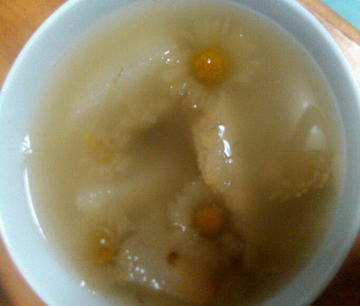 菊花梨子汤