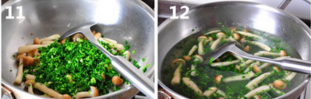 荠菜蟹菇豆腐羹步骤11-12