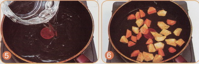 西式番茄红薯汤步骤5-6