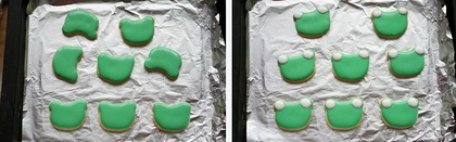 糖霜青蛙饼干的做法步骤6-7