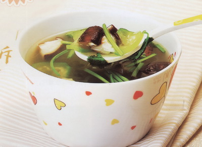 丝瓜香菇汤的做法