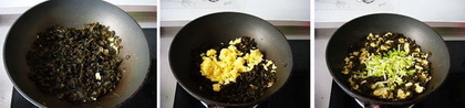 地皮菜炒鸡蛋的做法步骤4-6