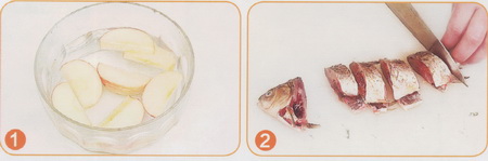 草鱼苹果瘦肉汤步骤1-2