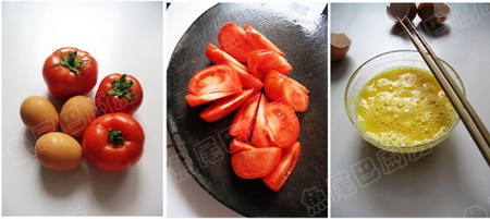 番茄炒鸡蛋步骤1-3