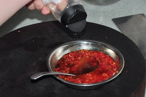 凉拌鱼香茄子的做法步骤13