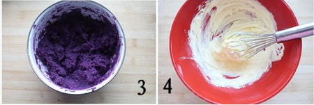 紫薯一口酥步骤3-4
