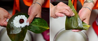 大枣粽子的做法步骤6-7
