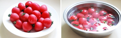 蜜制小番茄的做法步骤1-2