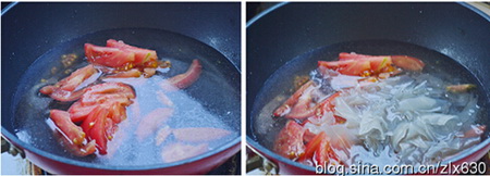 白肉片酸辣汤做法步骤5-6