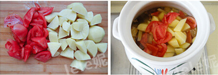 西红柿土豆牛肉汤步骤7-8