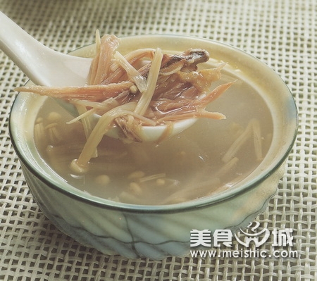 金针菇降脂汤的做法