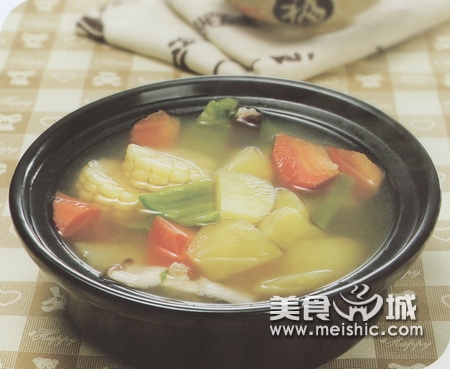 (1)玉米蔬菜汤