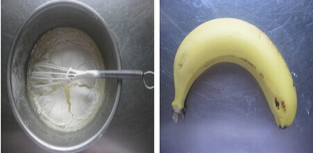 香蕉华芙饼步骤3-4